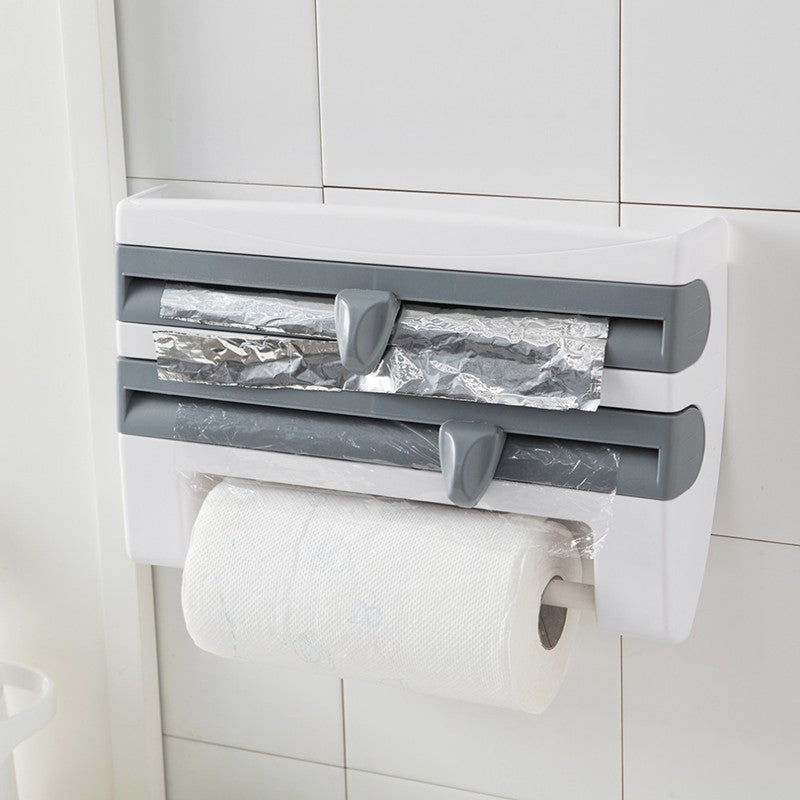 Practical- 4-In-ONE Kitchen Roll Holder Dispenser