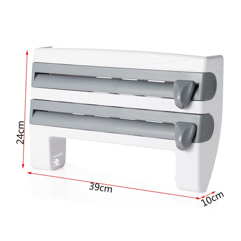 Practical- 4-In-ONE Kitchen Roll Holder Dispenser