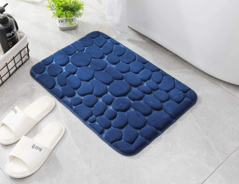 Tapis de bain antidérapant en pierre douce